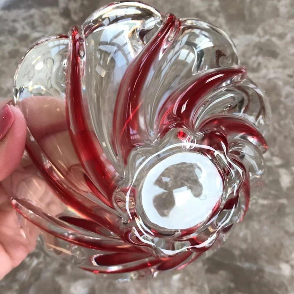 Mikasa Peppermint Swirl Dish